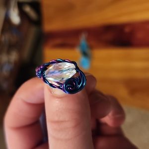 Unique wire ring